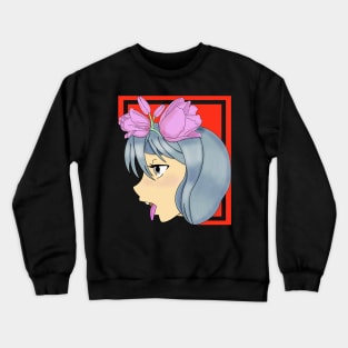 Anime girls R Crewneck Sweatshirt